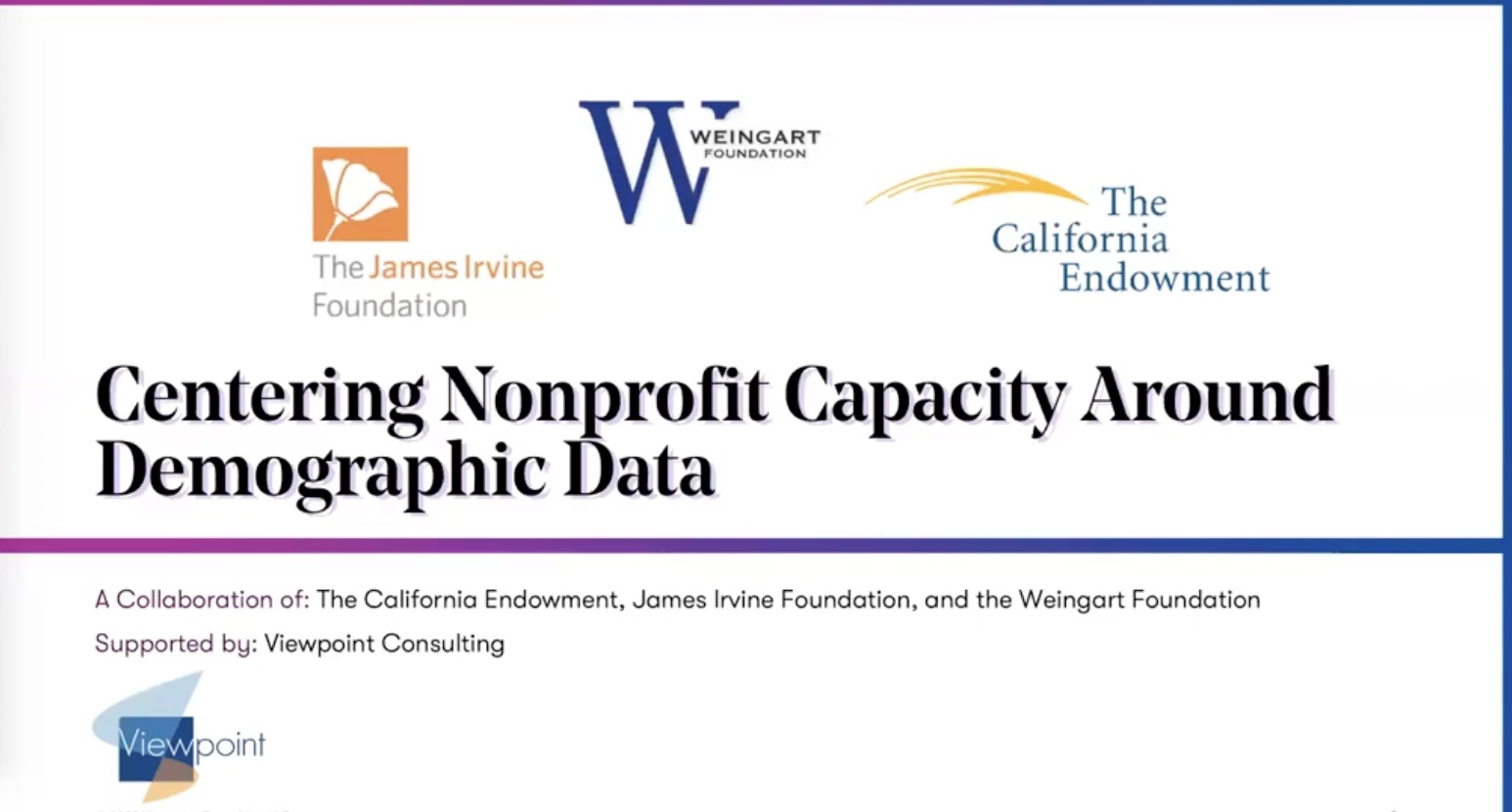 Preview for demographic data video